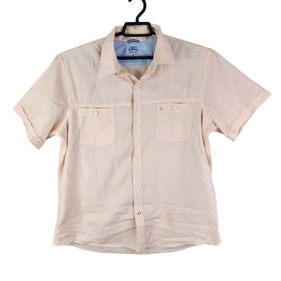 Men's Izod Saltwater Relaxed Classics Shirt Short Sleeve Button-Down Size XL - Picture 1 of 14